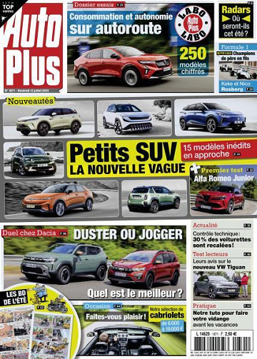 Auto Plus N° 1871 du 12 Juillet FRENCH PDF 2024 FRENCH PDF 2024