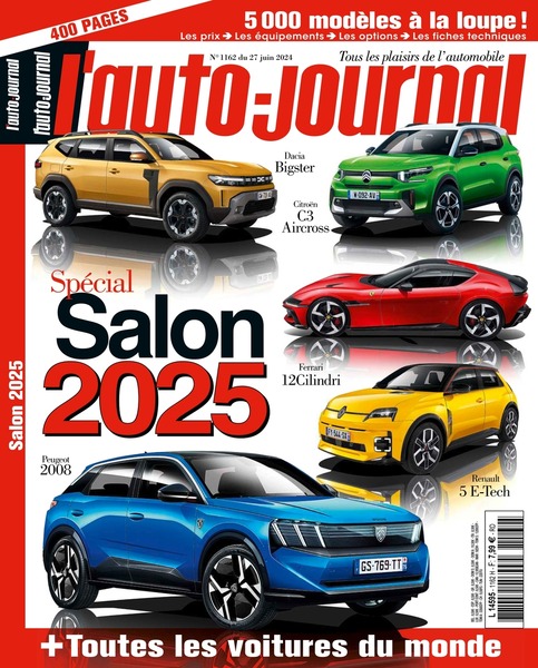 L'Auto Journal - N°1162 Spécial salon 2025 FRENCH PDF 2024 FRENCH PDF 2024