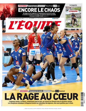 L’equipe du 18 Décembre 2021