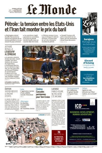 Le Monde du 05 Novembre 2020